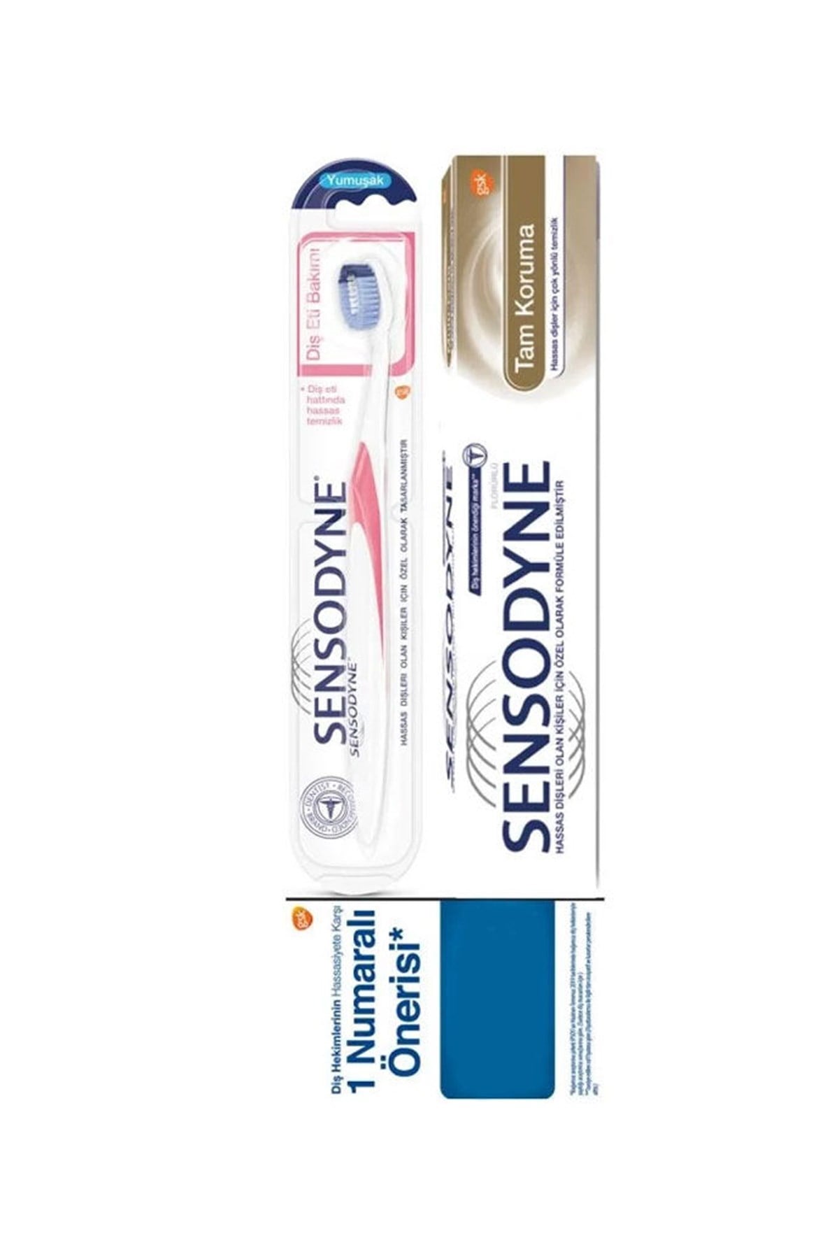 Sensodyne Diş Macunu Tam Koruma 75 ml + Diş Fırçası Yumuşak