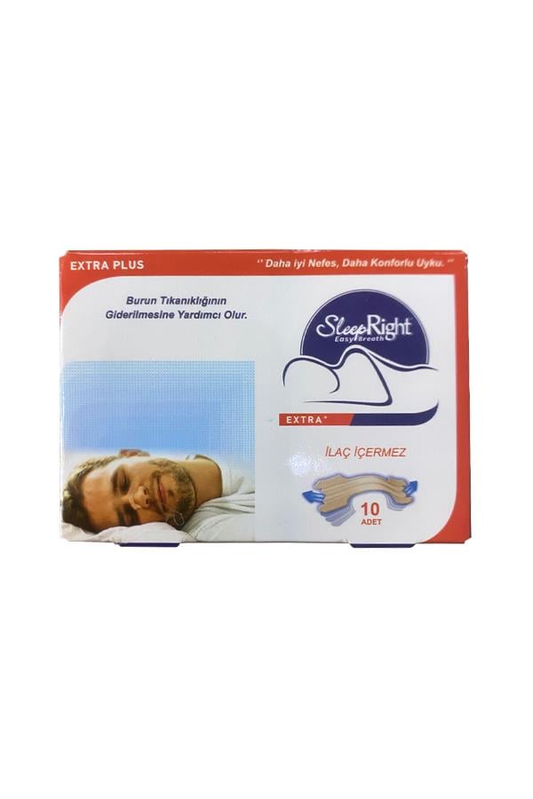 Sleep Right Extra Burun Bandı 10'lu