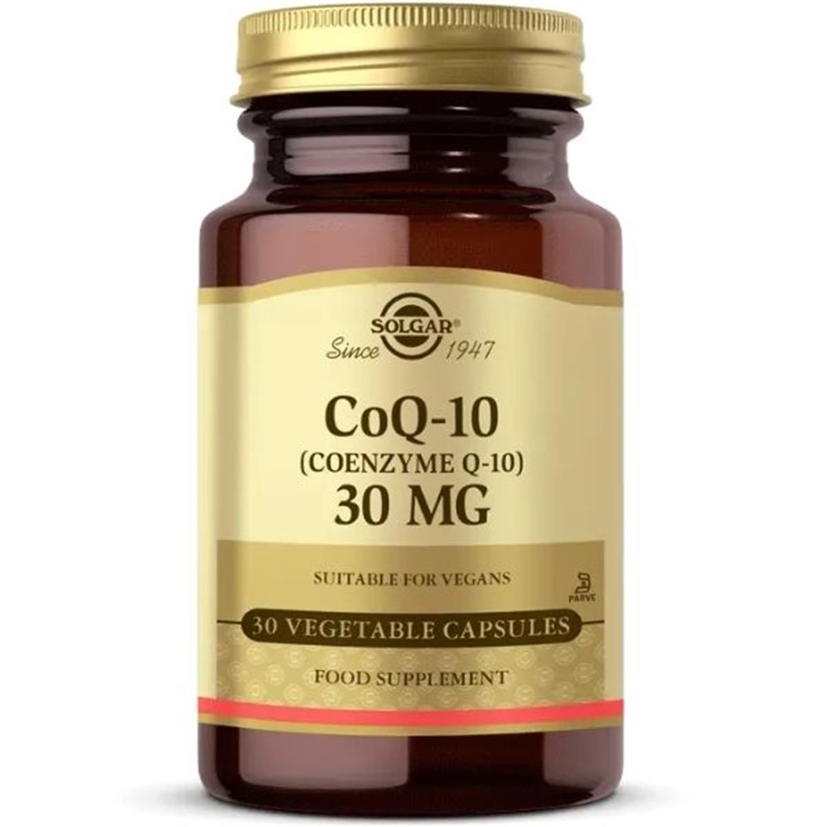 Solgar Coenzyme Q 10 30 mg 60 Kapsül
