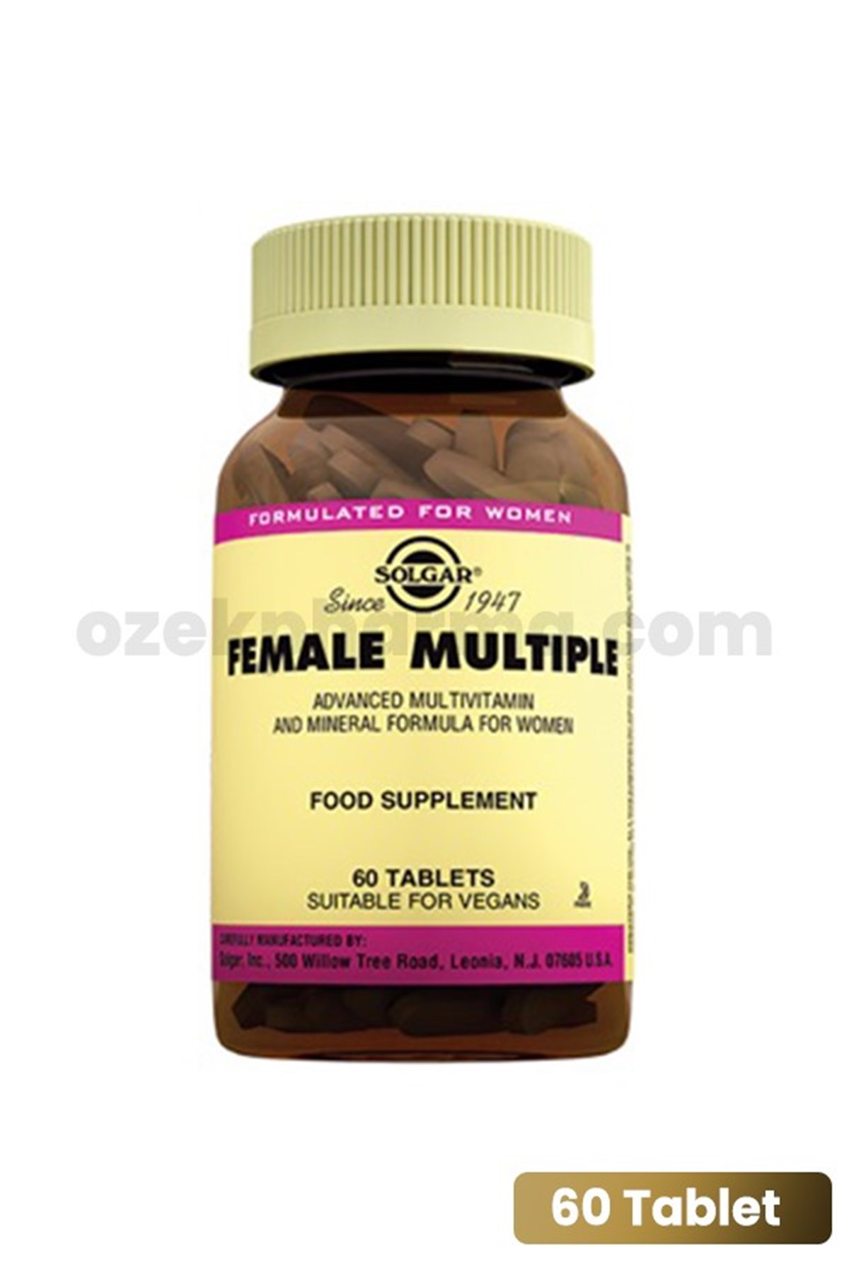 Solgar Female Multiple 60 Tablet