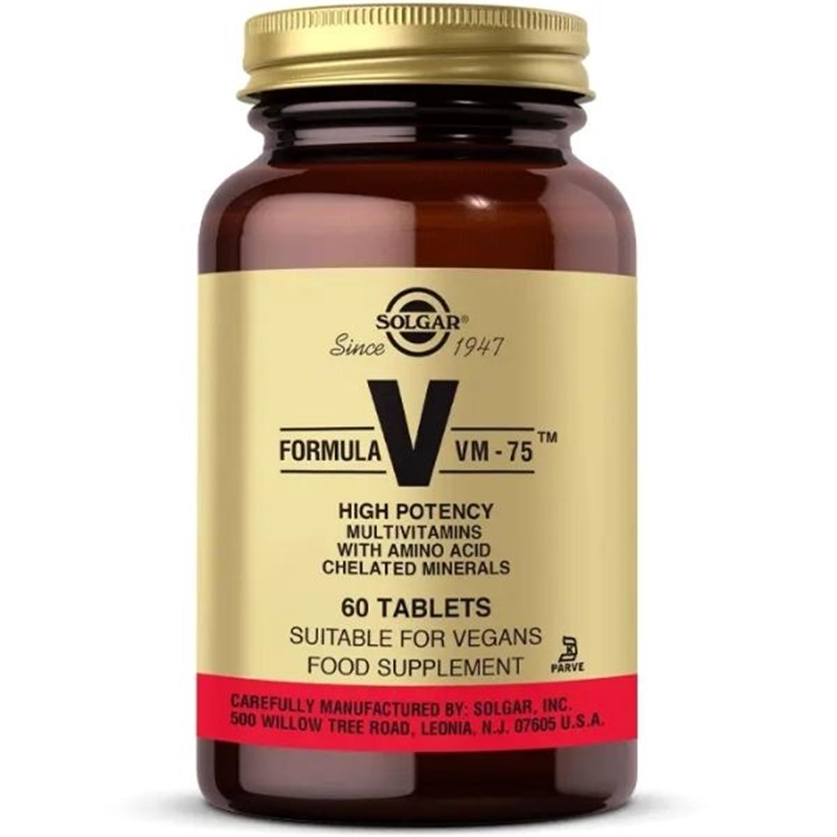 Solgar Formula VM 75 60 Tablet