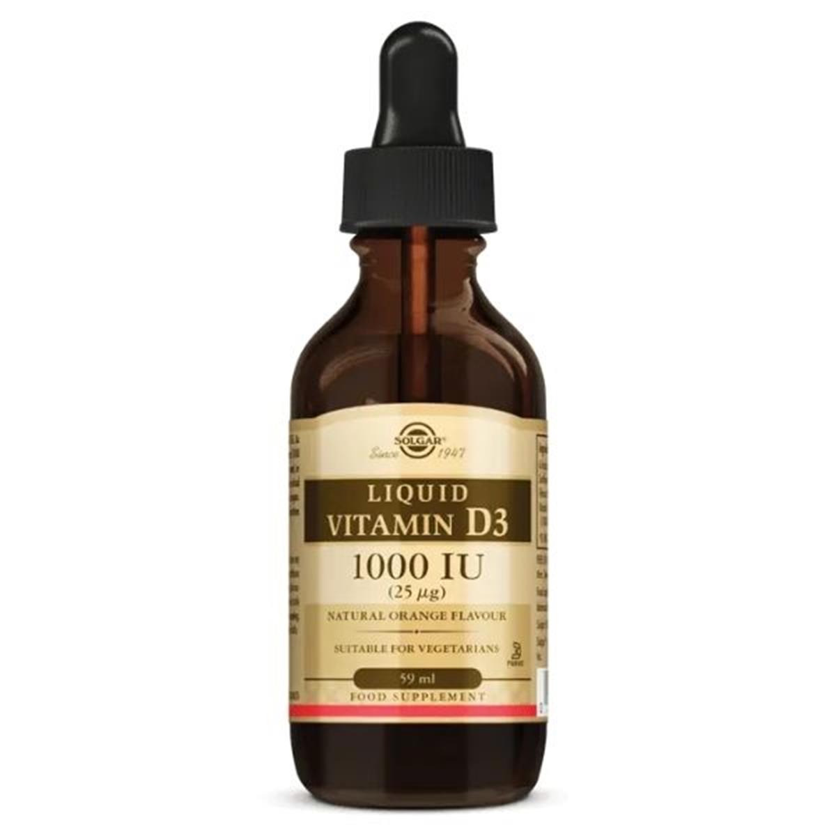 Solgar Liquid Vitamin D3 1000 IU 59 ml