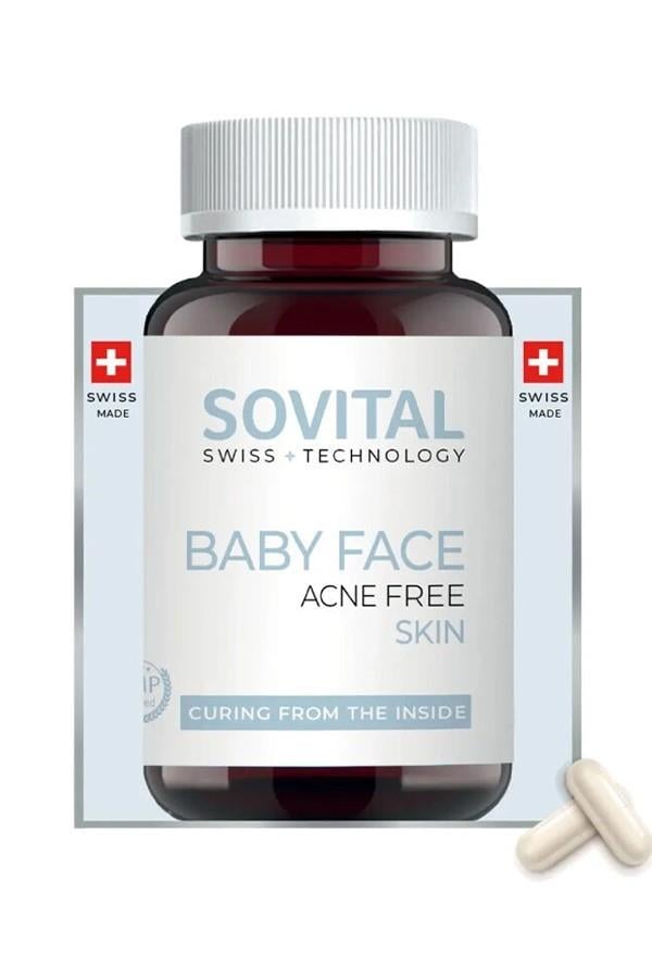 Sovital Baby Face Sivilce Leke Yaşlanma Karşıtı 90 Kapsül