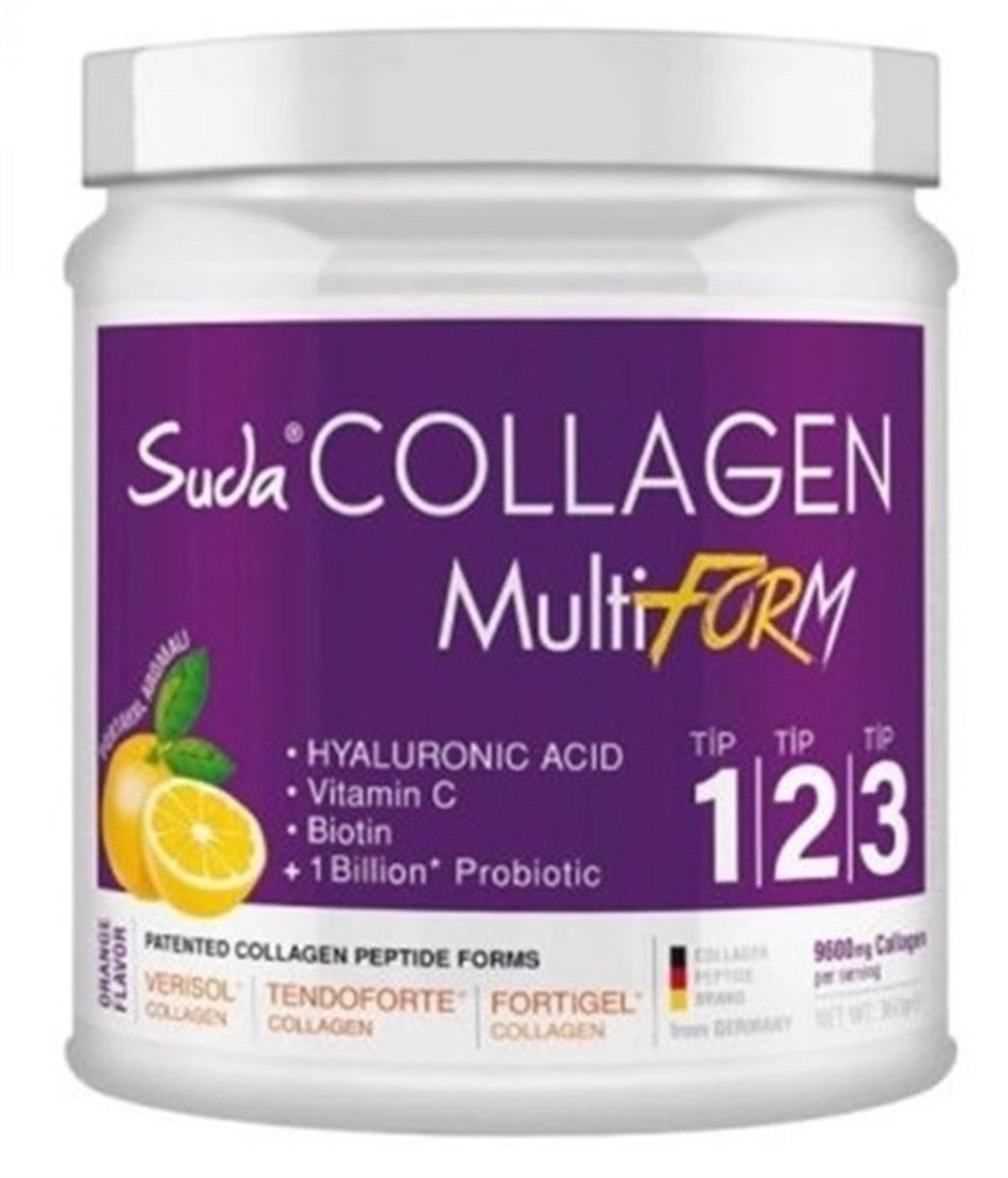 Suda Collagen Multiform Portakal Aromalı 360 gr