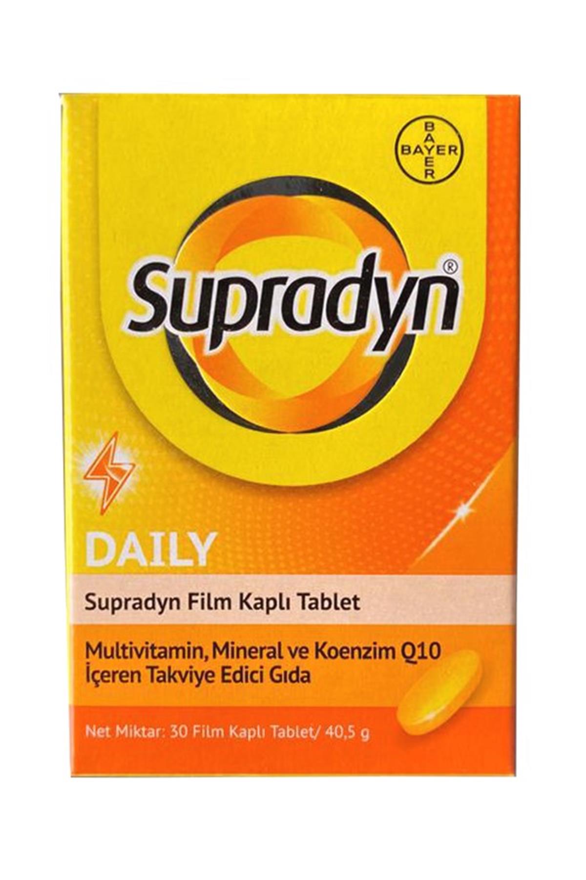 Supradyn Daily Koenzim Q10 30 Tablet | ozekpharma.com