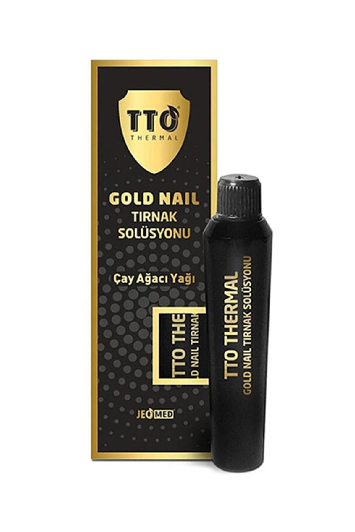 TTO Gold Nail Tırnak Solüsyonu 15 Ml 8680145080345