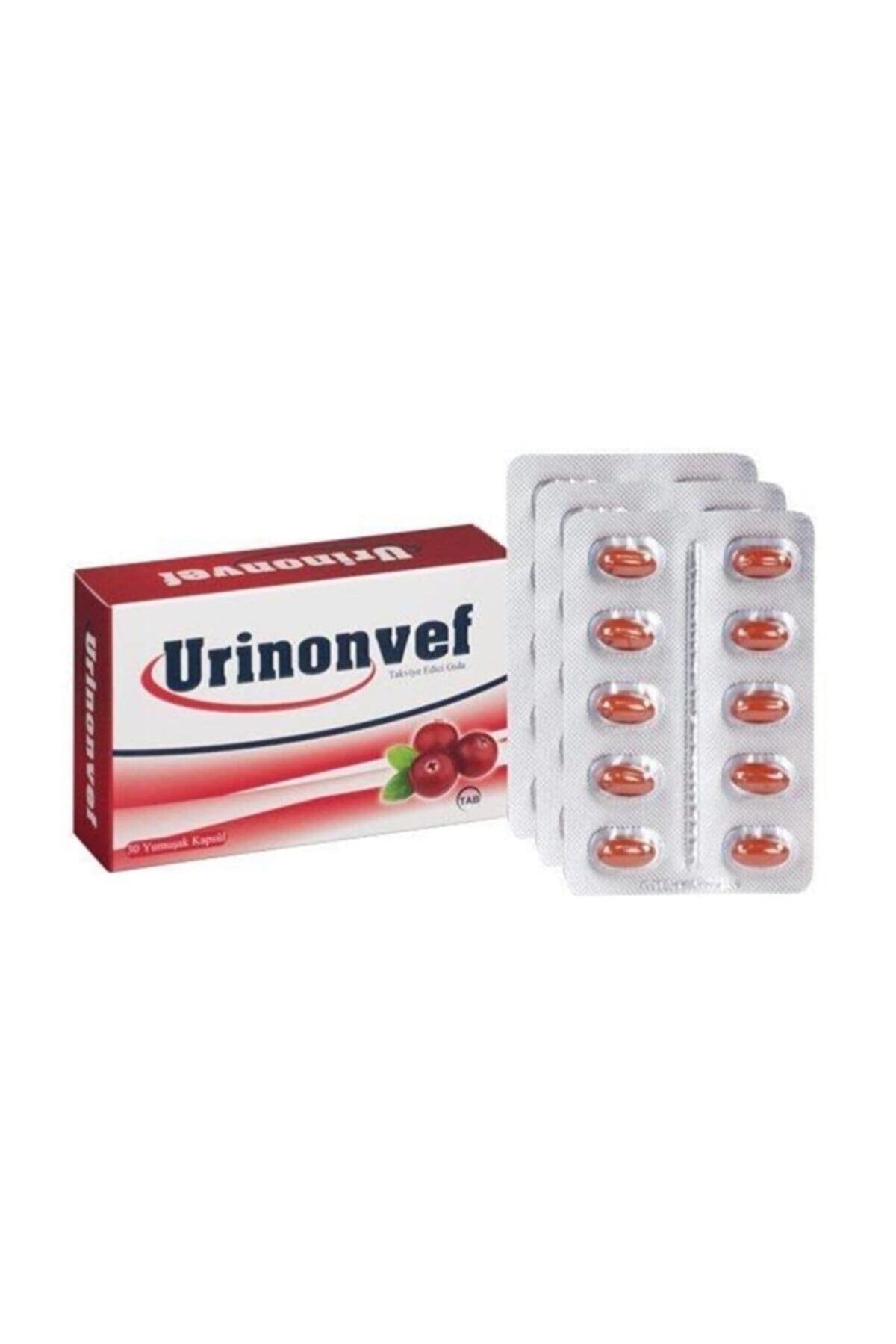 Urinonvef Cranberry 30 Kapsül