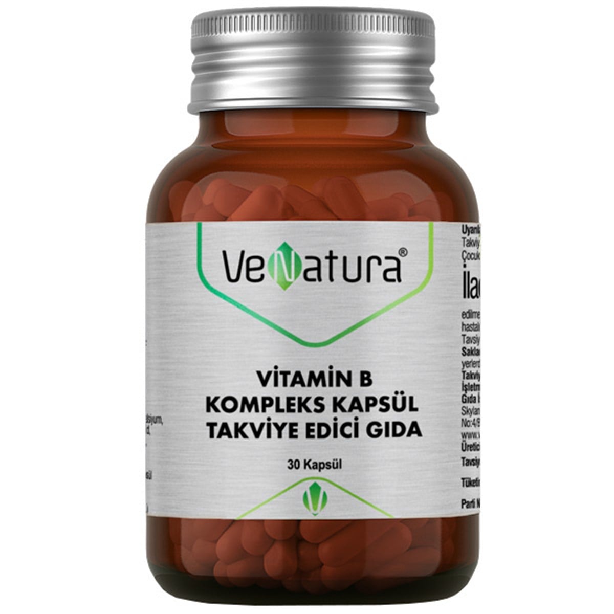 Venatura B Kompleks 30 Kapsül