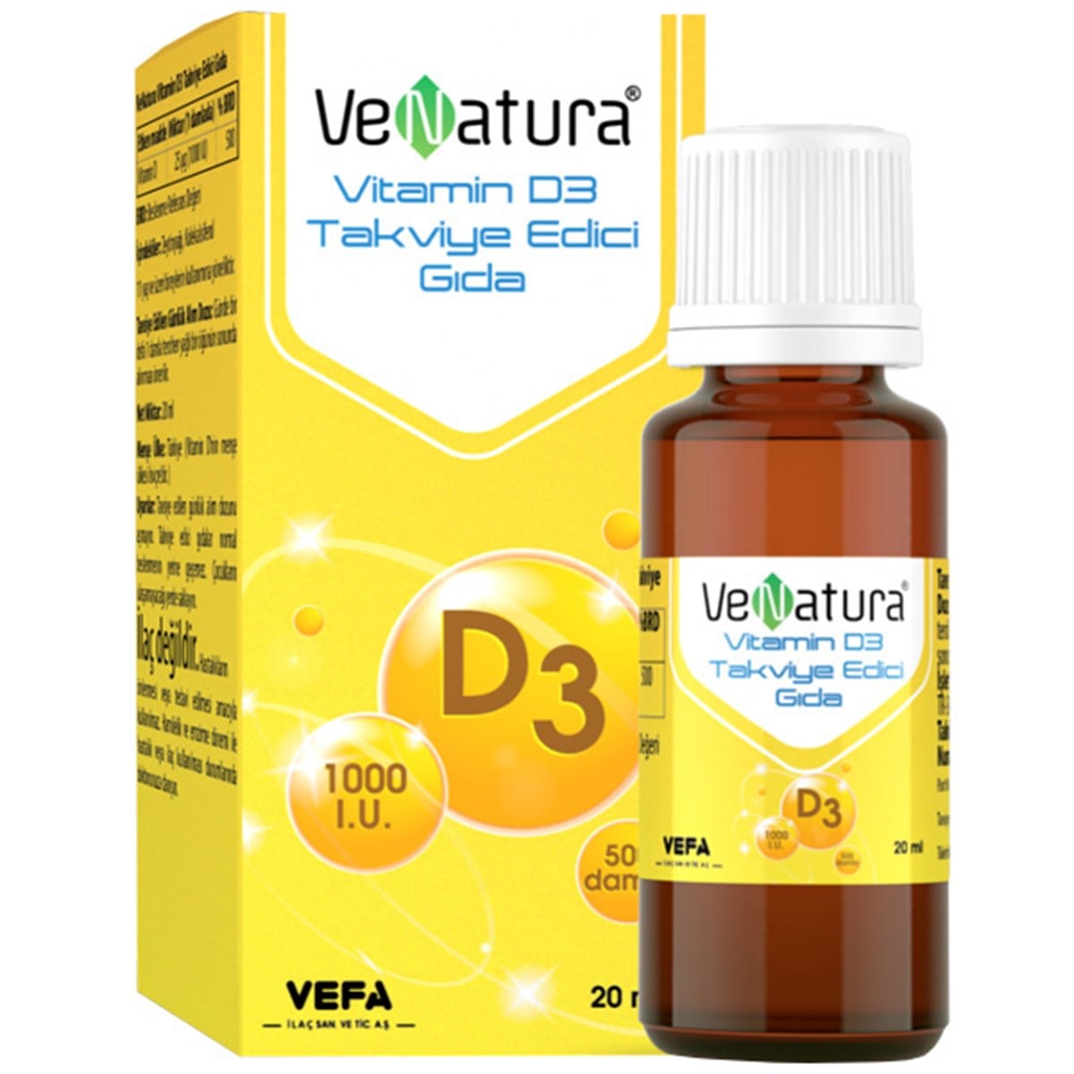 Venatura D3 Damla 20 ML