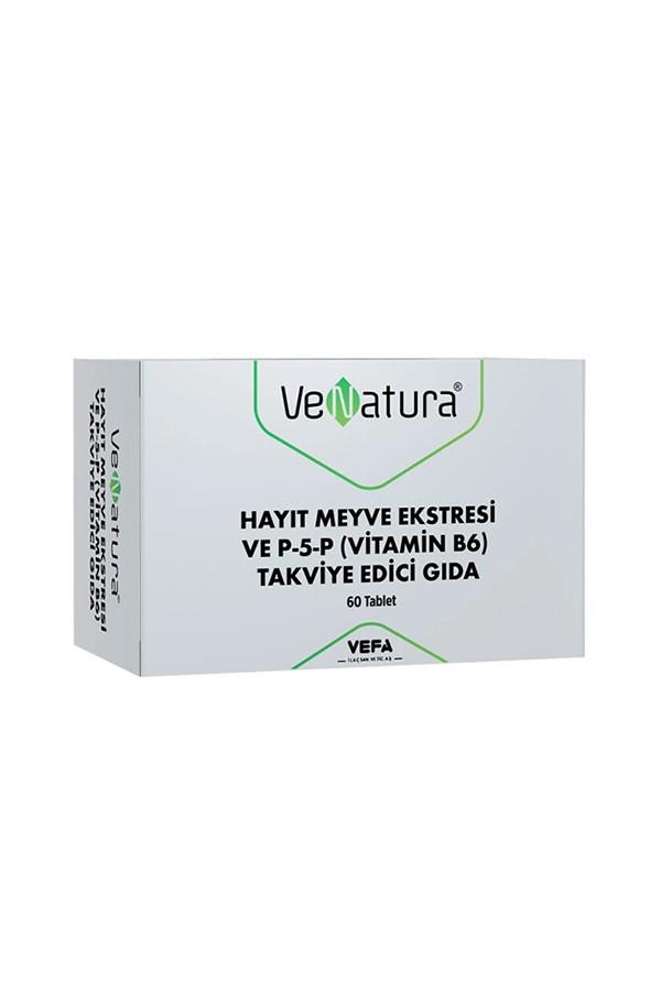 Venatura Hayıt Meyve Ekstresi P5P Vitamin B6 60 Tablet