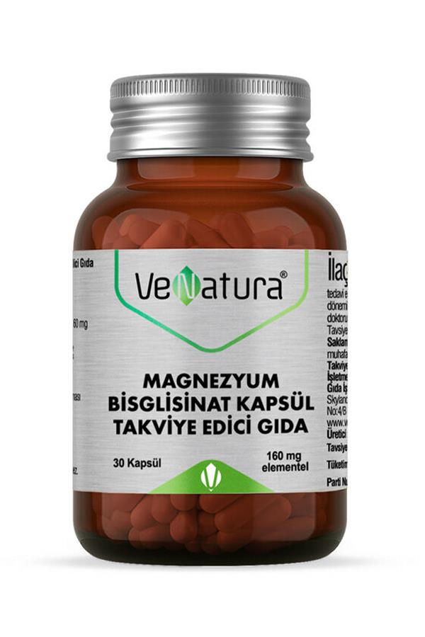 Venatura Magnezyum Bisglisinat 30 Kapsül