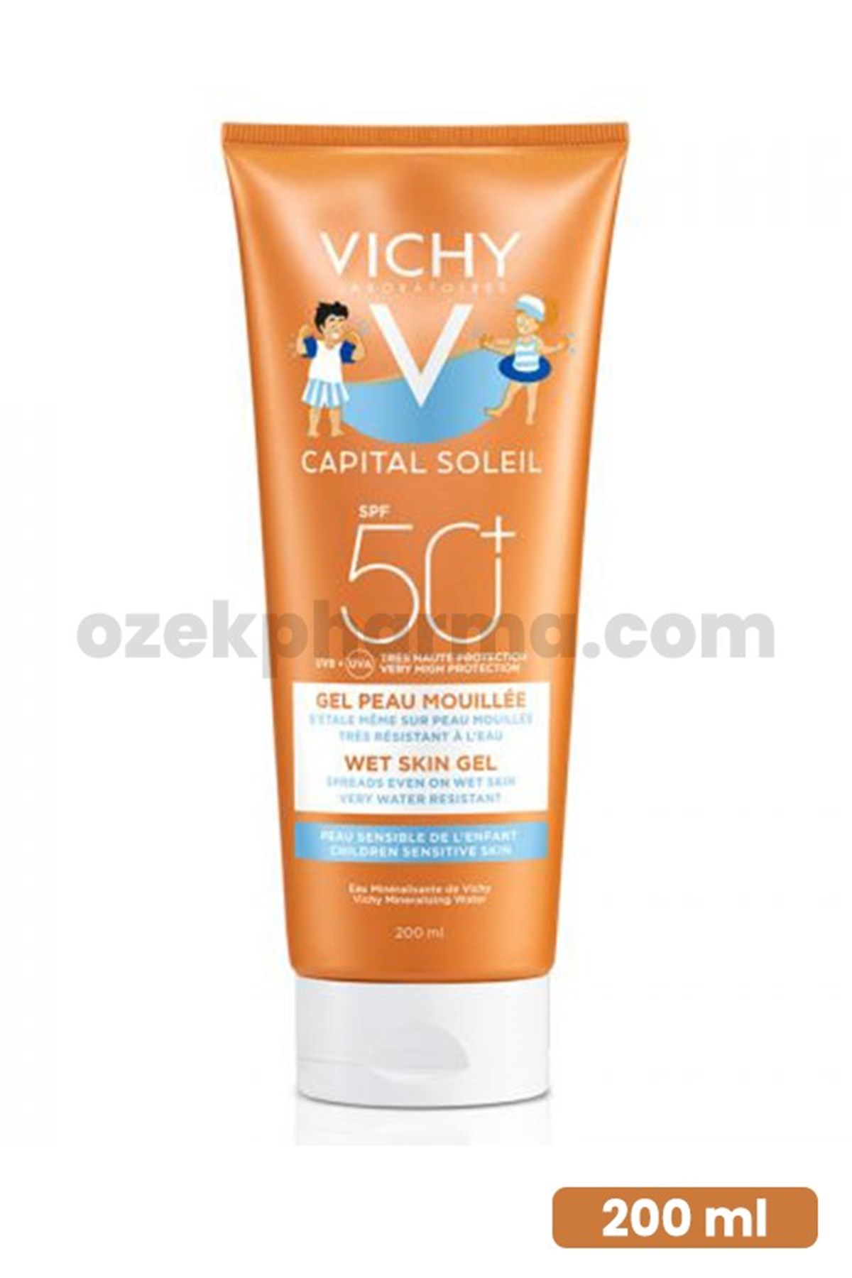 Vichy Capital Soleil SPF 50 Yüz ve Vücut Sütü 200 ml - Çocuk
