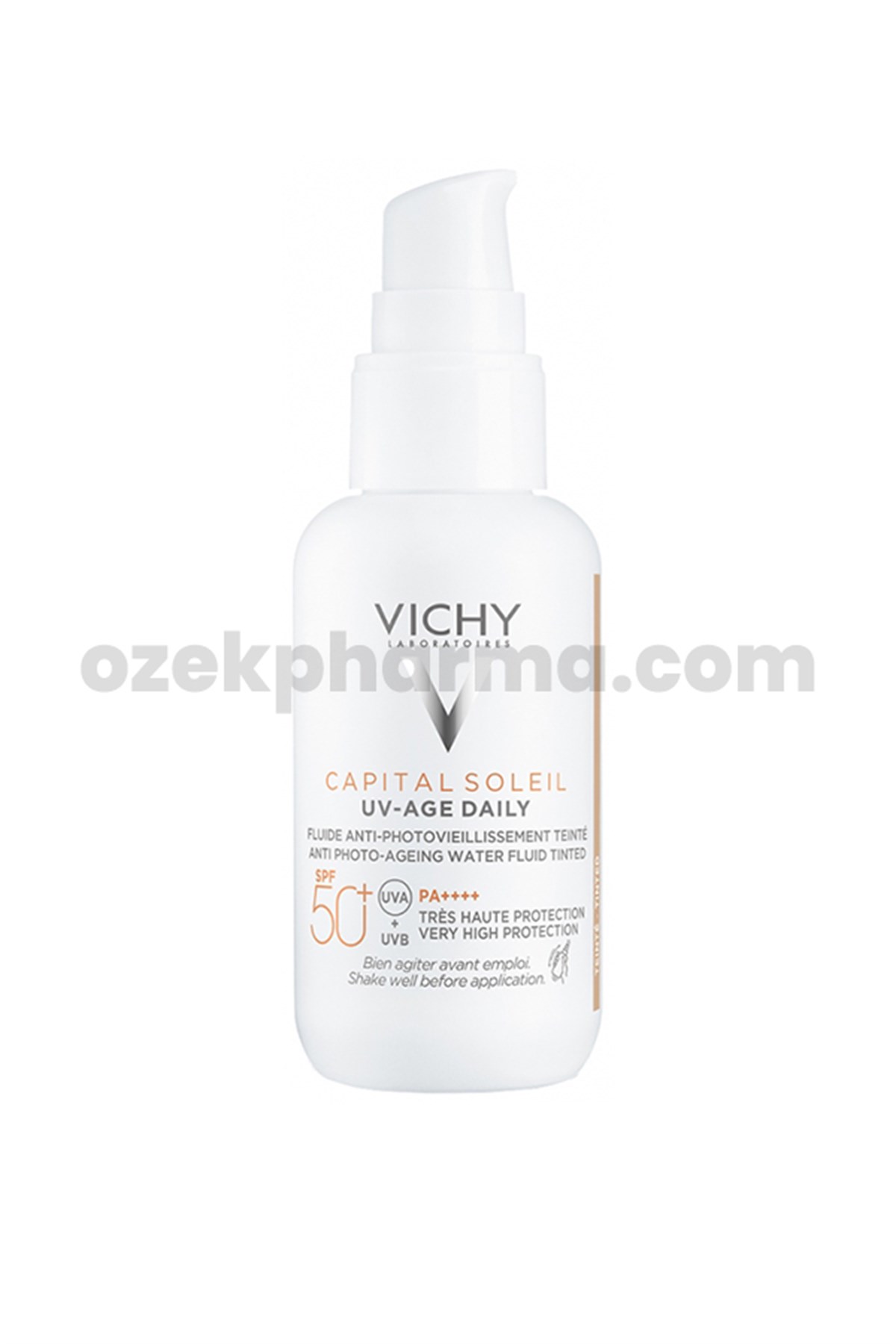 Vichy Capital Soleil UV-Age Daily SPF 50+ Renkli Güneş Koruyucu Krem 40 ml