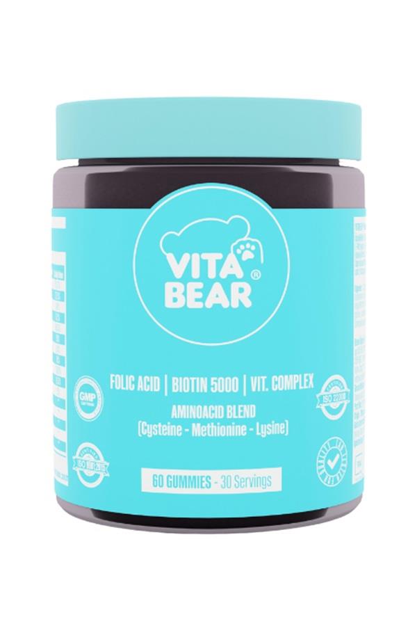 Vita Bear Strong Hair Gummy Vitamin 60 Adet