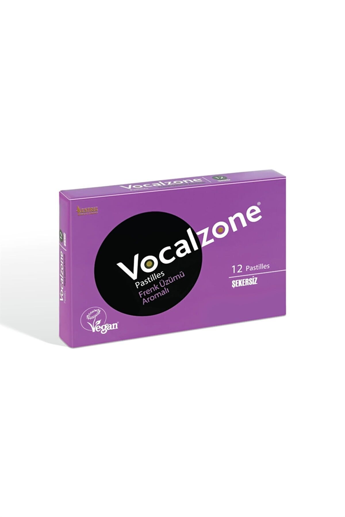 Vocalzone Frenk Üzümlü Pastil 12'li