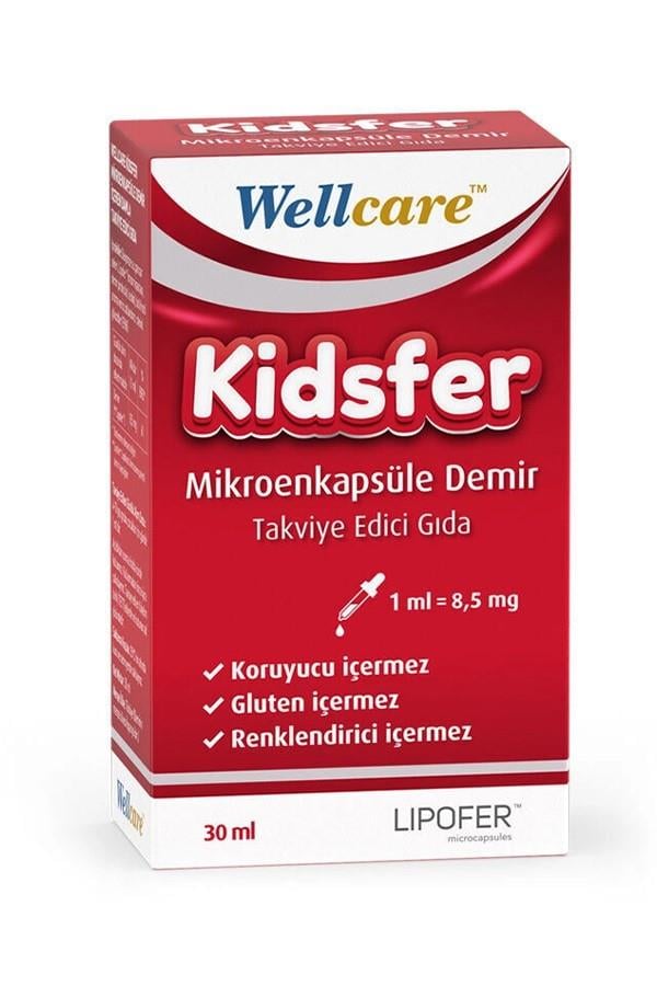 Wellcare Kidsfer Lipozomal Demir 30 ml