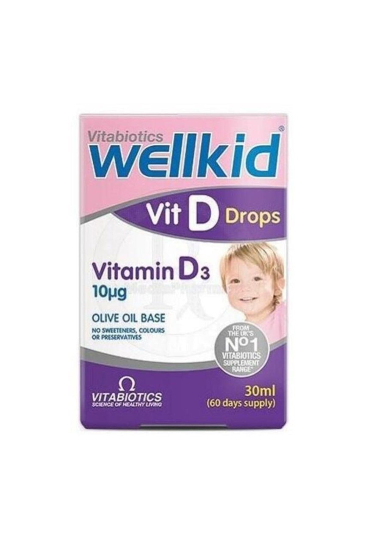 Wellkid Vit D Drops Vitamin D3 30 m