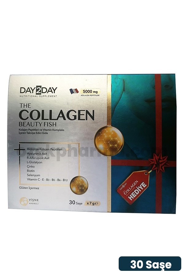 Day 2 Day The Collagen Beauty Fish Kollajen 30 Saşe x 7 g