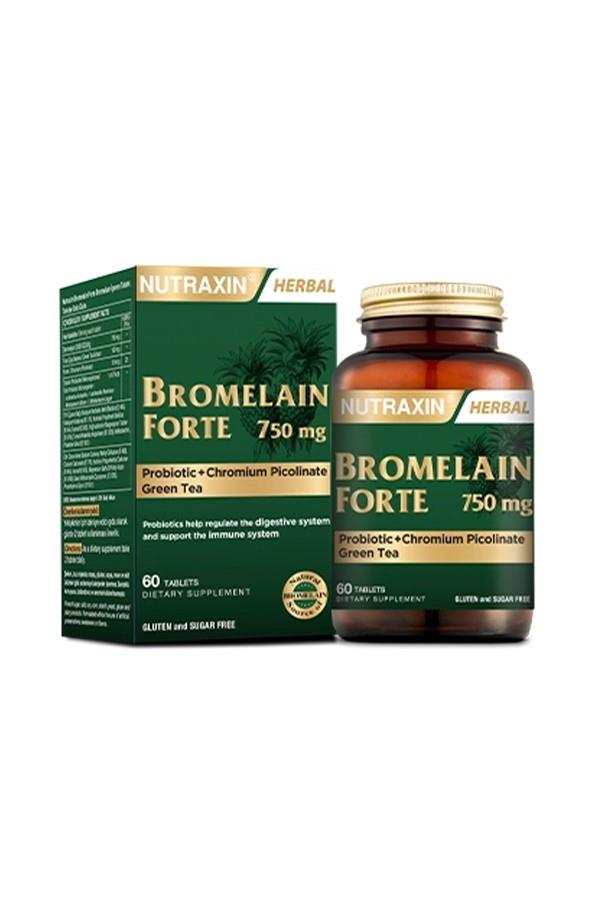 Nutraxin Bromelain Forte 750mg 60 Tablet