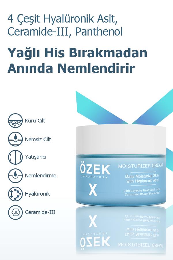 Özek X Moisturizer Face Cream 50 ml