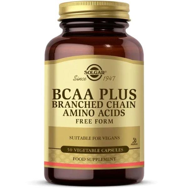 Solgar BCAA Plus Branched Chain Amino Acids 50 Kapsül