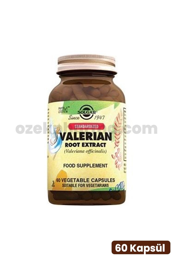 Solgar Valerian Root Extract 60 Kapsül