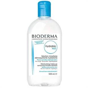 Bioderma Hydrabio H2O 500ml - Nemsiz Ciltler İçin Nemlendirici ve Temizleyici Misel Solüsyon