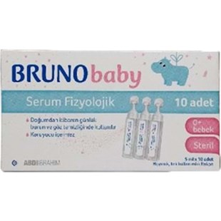 Bruno Baby Serum Fizyolojik 10 flakon