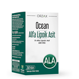 Orzax Ocean Alfa Lipoik Asit 30 Kapsül