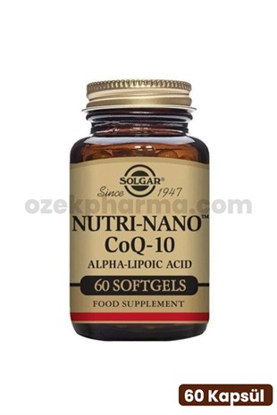 Solgar Nutri-Nano CoQ-10 Alpha-Lipoic Acid
