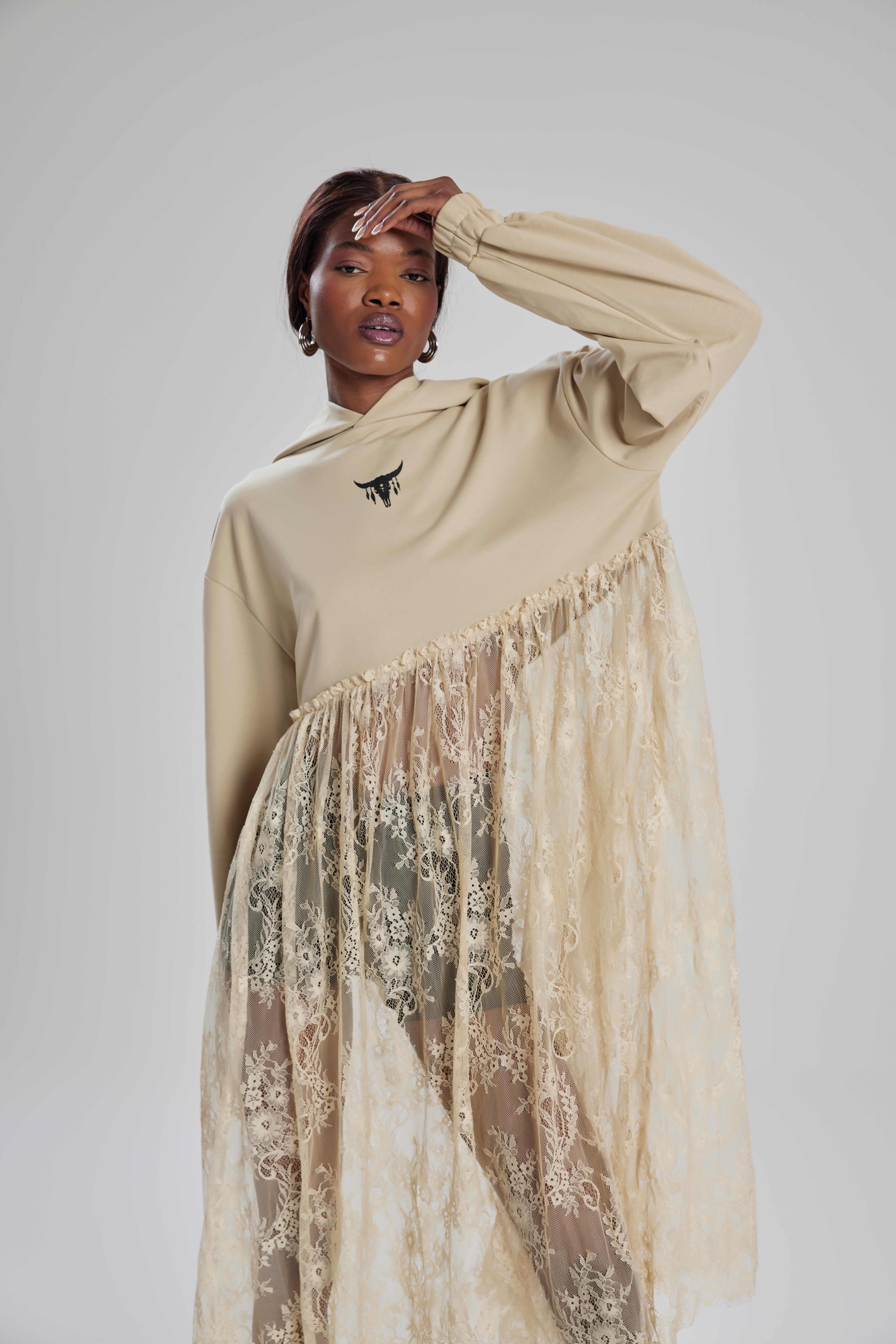 Alejandro Bej Dantel Sweatshirt