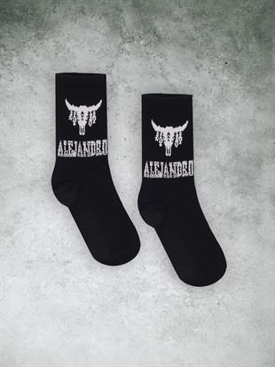 Alejandro Siyah Çorap
