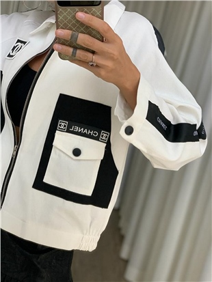 Beyaz Tasarım Ceket