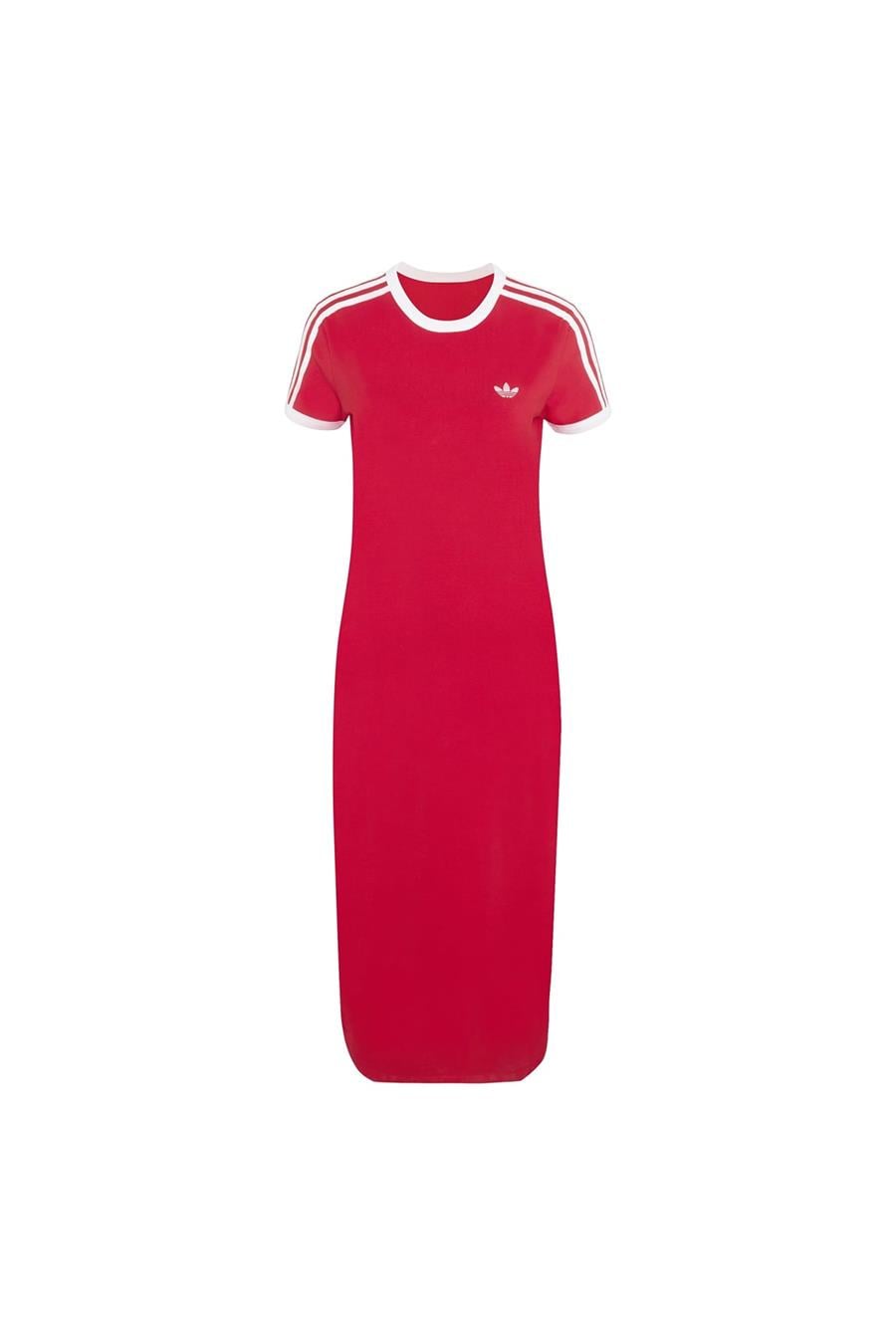 adidas 3S DRESS Kadın  Kırmızı  Elbise KD3692