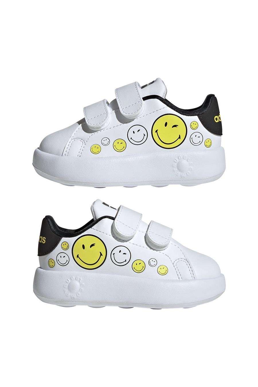 adidas Bebek  Beyaz  Yürüyüş Ayakkabısı ADVANTAGE SMILEY CF I IH6257
