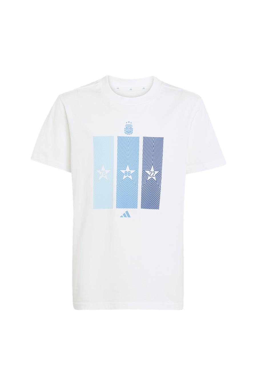 adidas Çocuk  Beyaz  T-shirt AFA H TEE KIDS KA2493