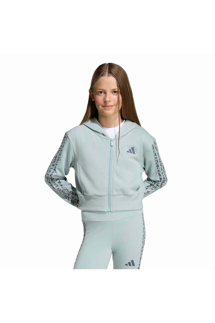 adidas  Çocuk Yeşil  Ceket JG AN 3S FT FZ KB6986