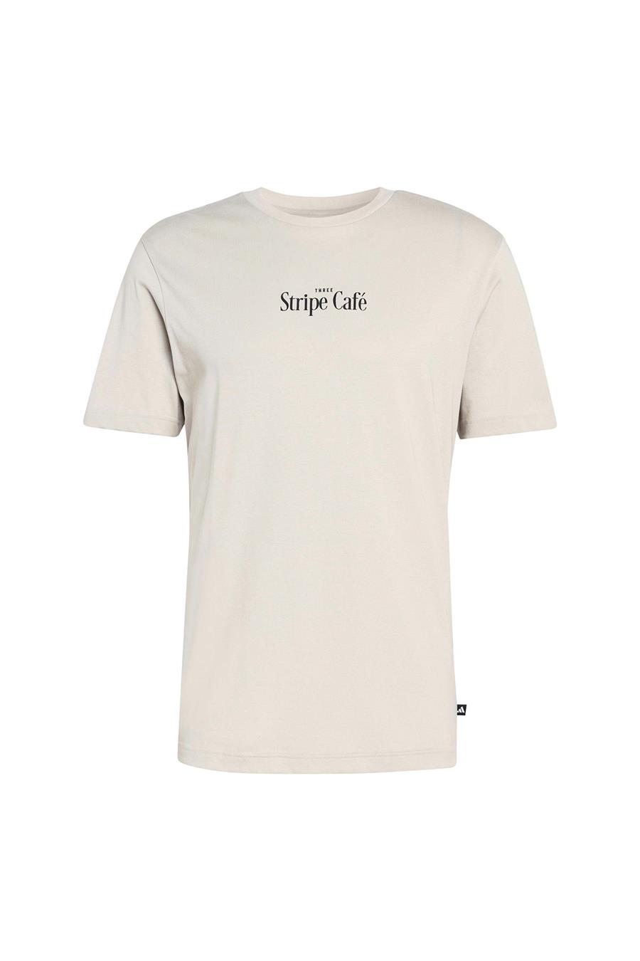 adidas Erkek Bej  T-shirt M DONUT BOX T KB2501