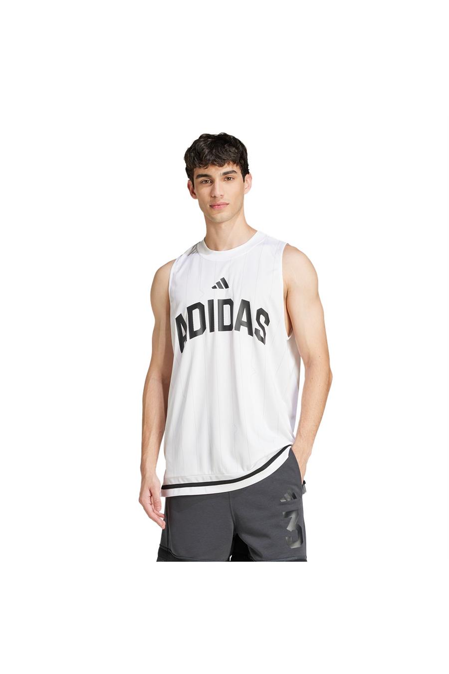 adidas Erkek  Beyaz  Atlet M US SPORT TNK JD8088