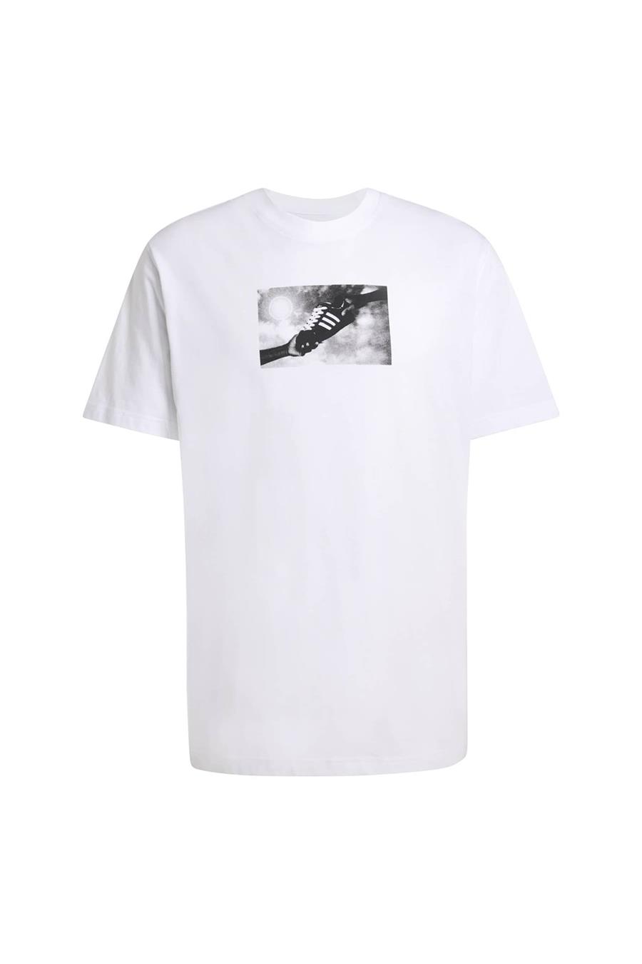 adidas Erkek  Beyaz  T GFX T KS7615