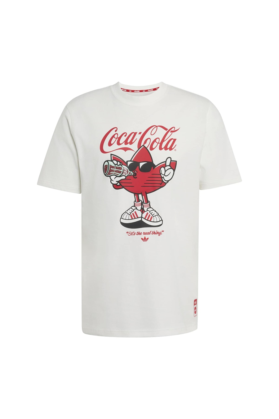 adidas Erkek  Beyaz  T-shirt CC TREFFIE TEE KY2109