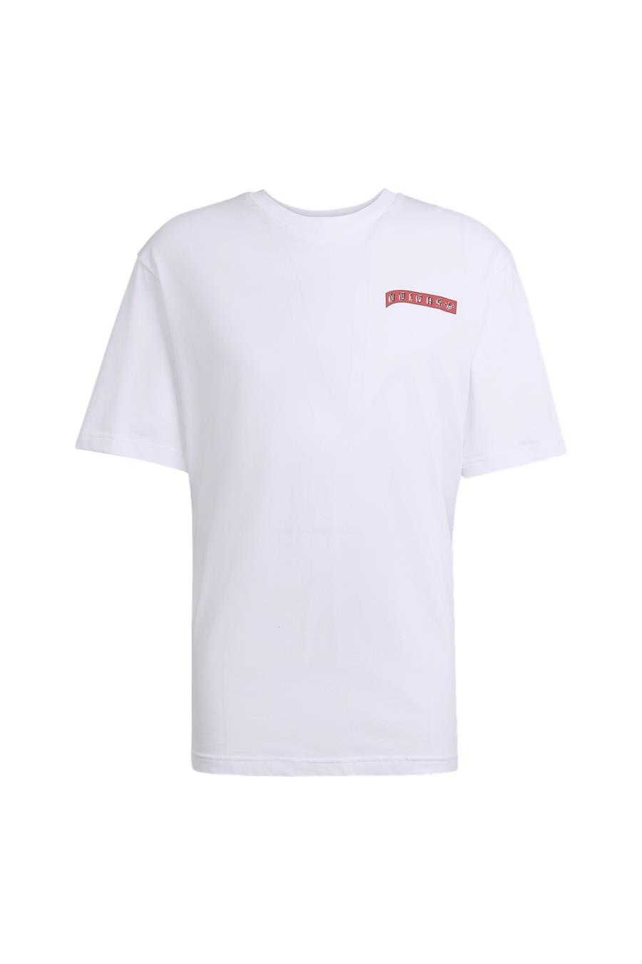 adidas Erkek  Beyaz  T-shirt GRAPHIC TEE JX3094