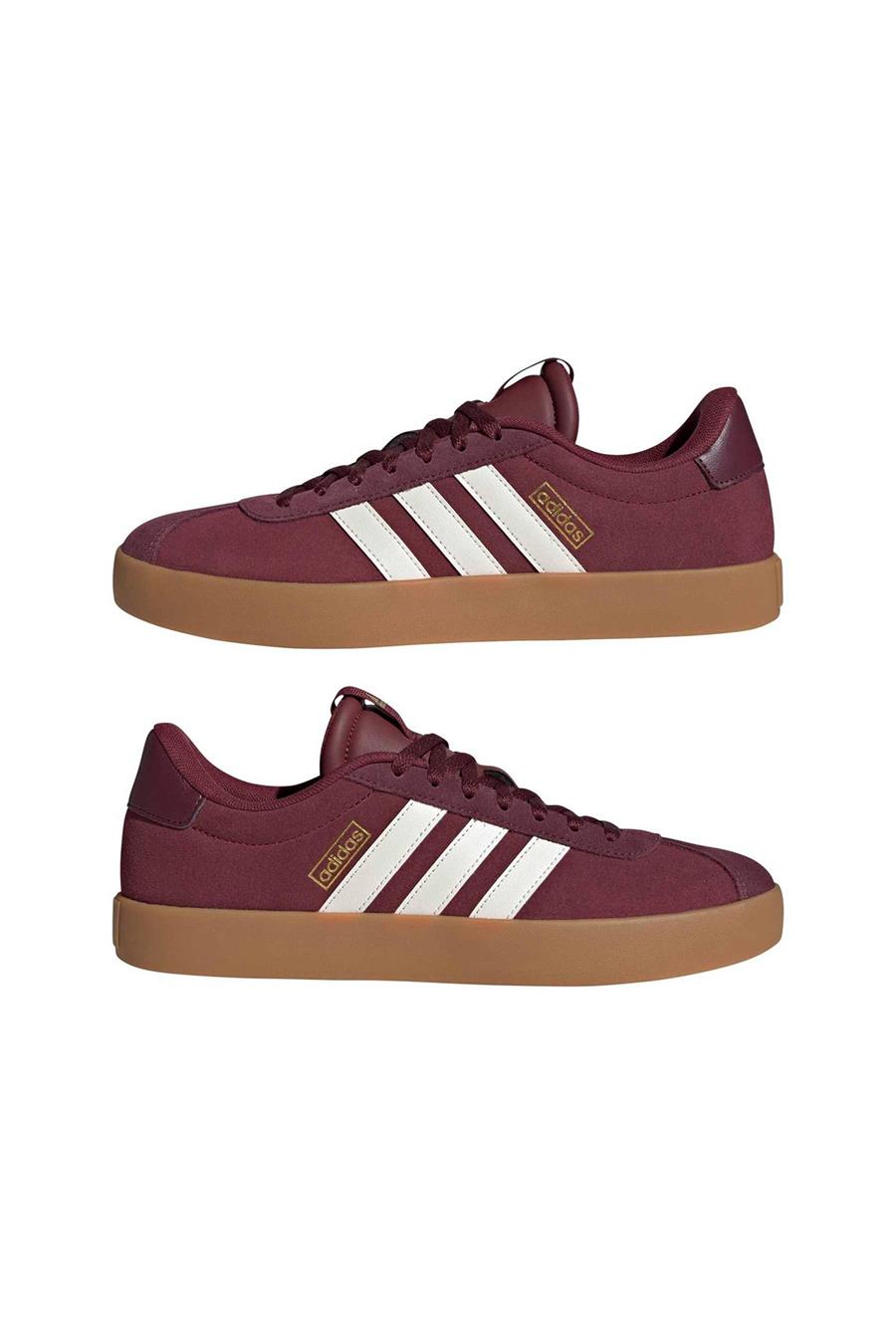 adidas Erkek  Bordo  Yürüyüş Ayakkabısı VL COURT 3.0 IH4039