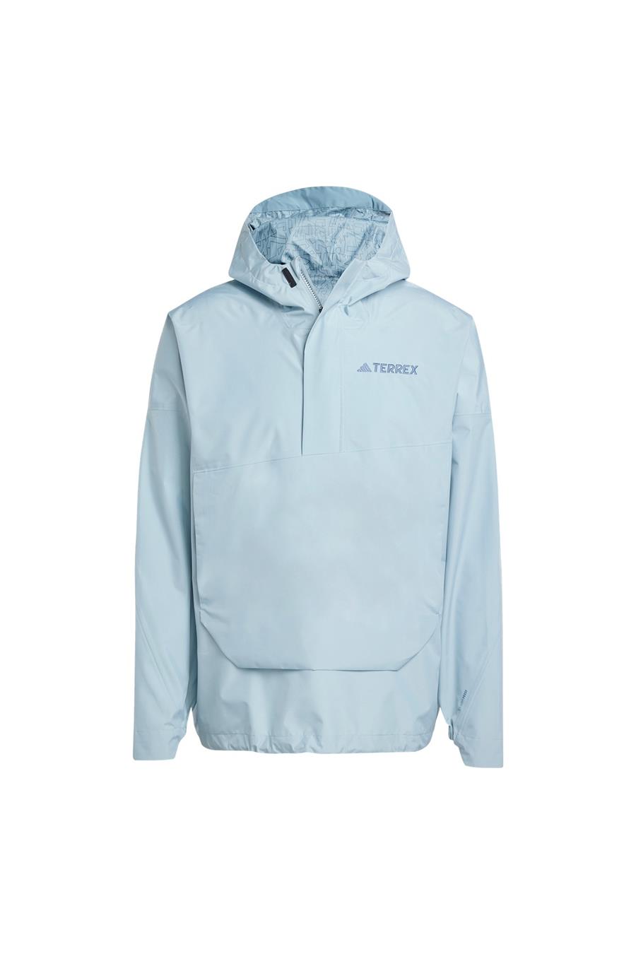 adidas Erkek  Mavi  Ceket XPL 2.5L ANORAK JD8347