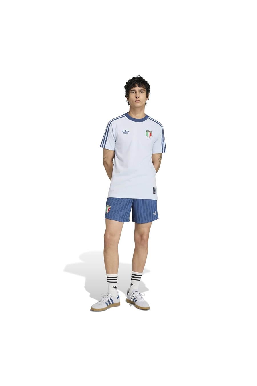 adidas  Erkek Mavi  Şort FIGC OG SHO JY9625