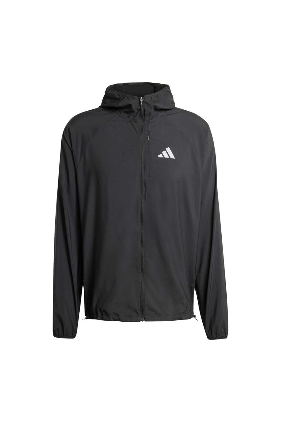 adidas Erkek  Siyah  Ceket Run Ess JKT M JZ7782