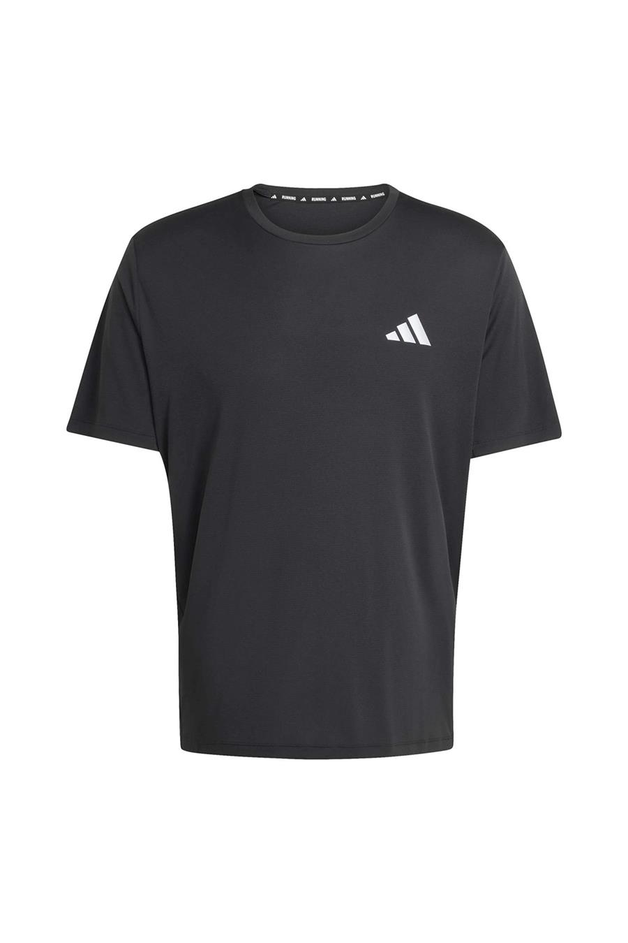adidas  Erkek Siyah  T-shirt Run Ess Tee M KB5965