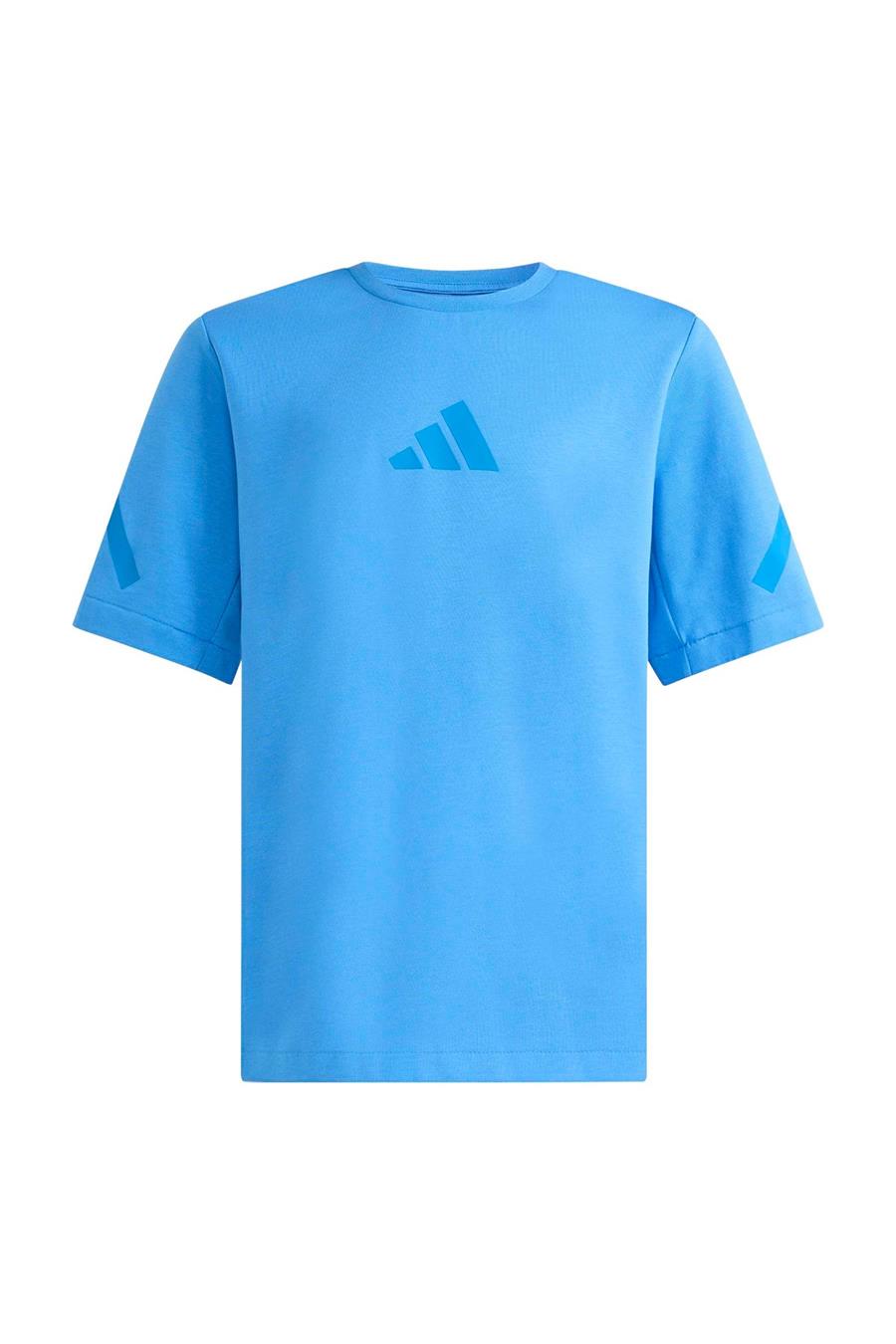 adidas J ZNE TEE Mavi Çocuk   T-shirt KC7020