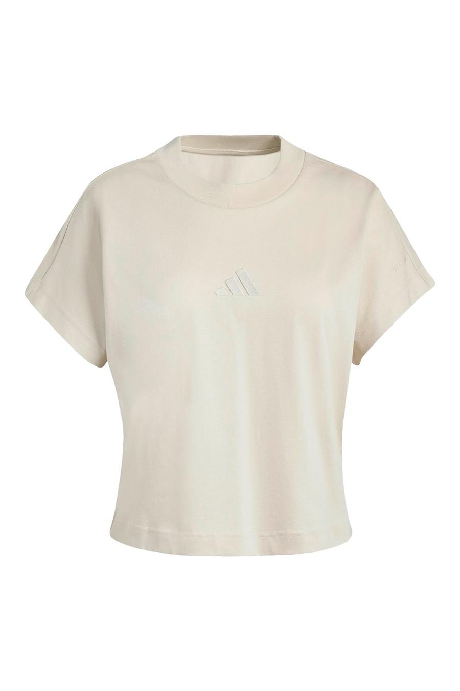 adidas  Kadın Bej  T-shirt W ALL SZN TEE JY7811