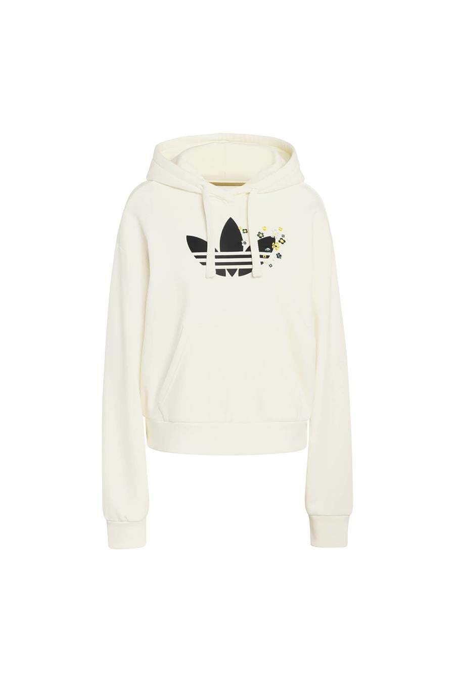 adidas  Kadın Beyaz  Sweatshirt ESS FT HD OS KC9172
